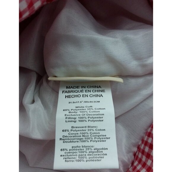 Pottery Barn Kids Riggs Jumbo Stocking Santa Gifts Holiday Quilted 31.5 Inches - Picture 7 of 9